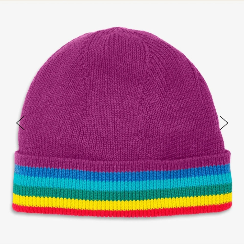 Primary Kids Knit Hat 2-5 Yrs Boysenberry